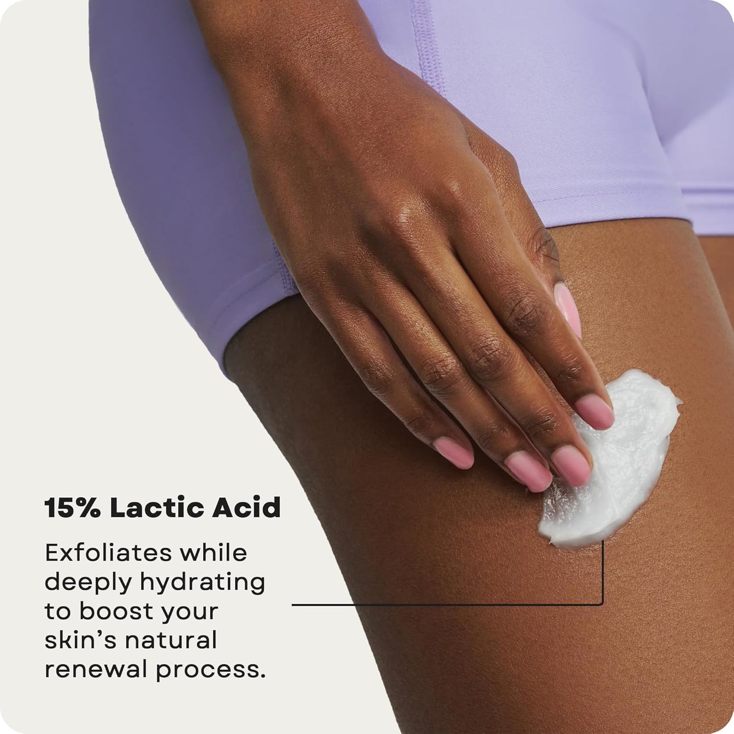 HotAmLactin KP Bumps Be Gone Body Cream, 15% Lactic Acid, 3 oz | 15% lactic acid body cream helps smooth keratosis pilaris bumps, exfoliate rough skin and moisturize dry areas.