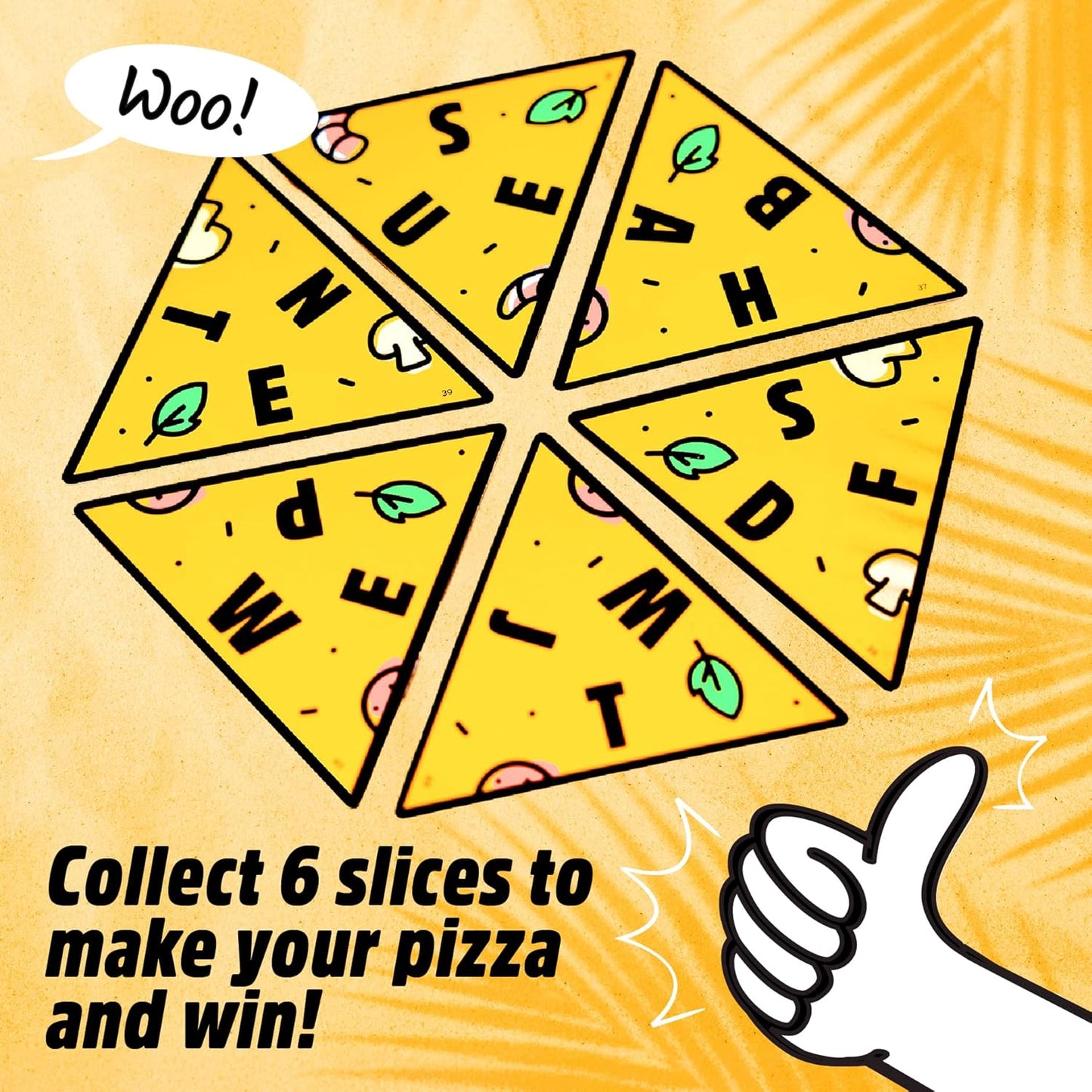 Hot Big Potato P for Pizza: Family Card Game | Great for Adults and Kids | Perfect Lightweight Travel Fun for Any Occasion | The Ultimate Travel Card Game