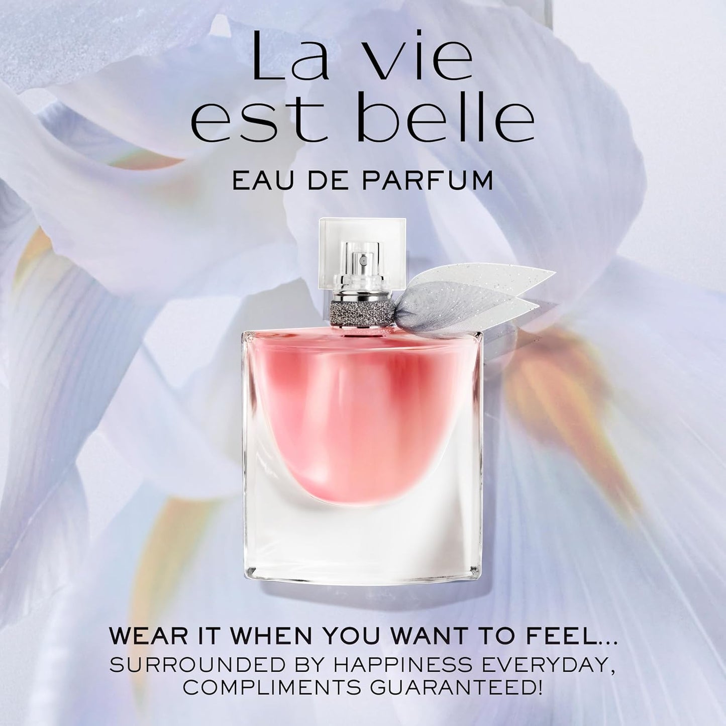 Hot Lancôme La Vie Est Belle Eau de Parfum - Long Lasting Fragrance with Notes of Iris, Earthy Patchouli, Warm Vanilla & Spun Sugar - Floral & Sweet Women's Perfume