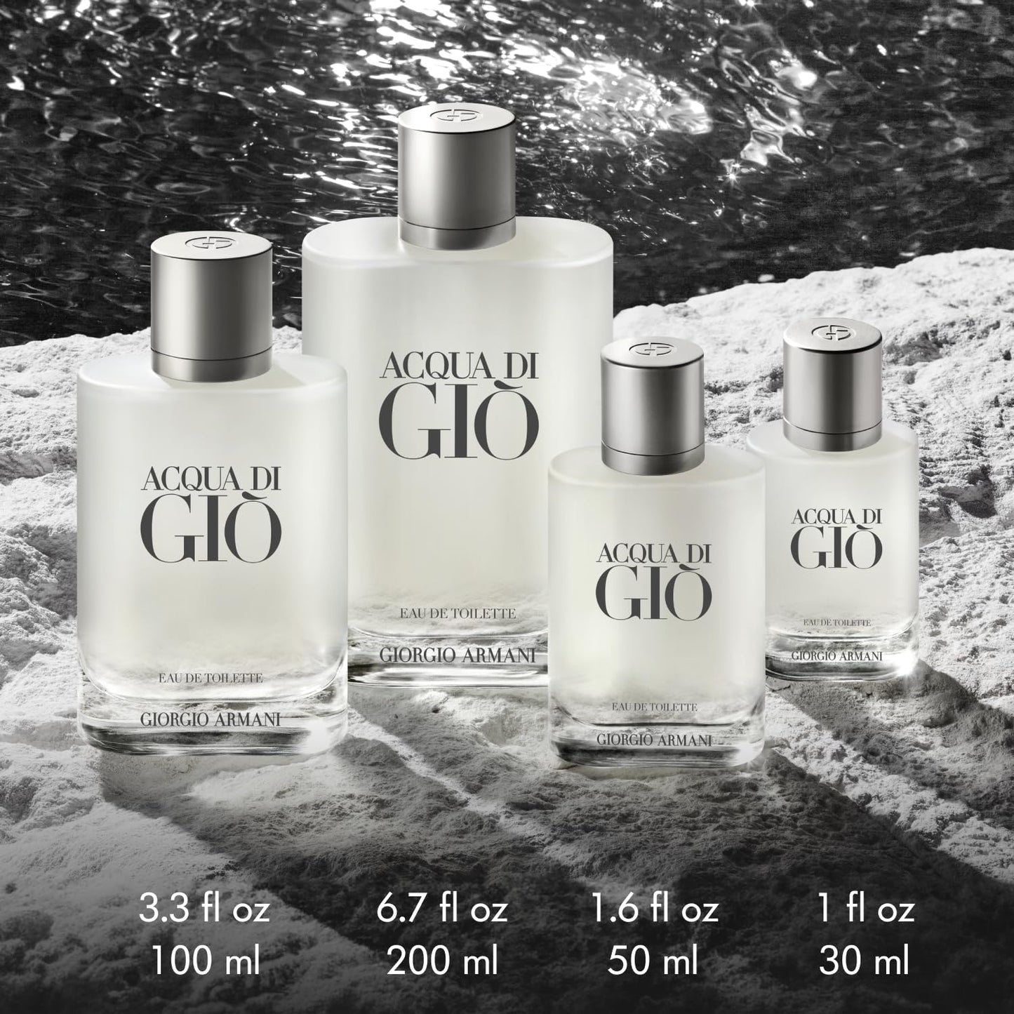 Hot Armani Beauty - Acqua di Giò - Eau de Toilette - Cologne for Men - Long Lasting Fragrance with Bergamot notes, Jasmine, White Musks, Patchouli & Cedarwood