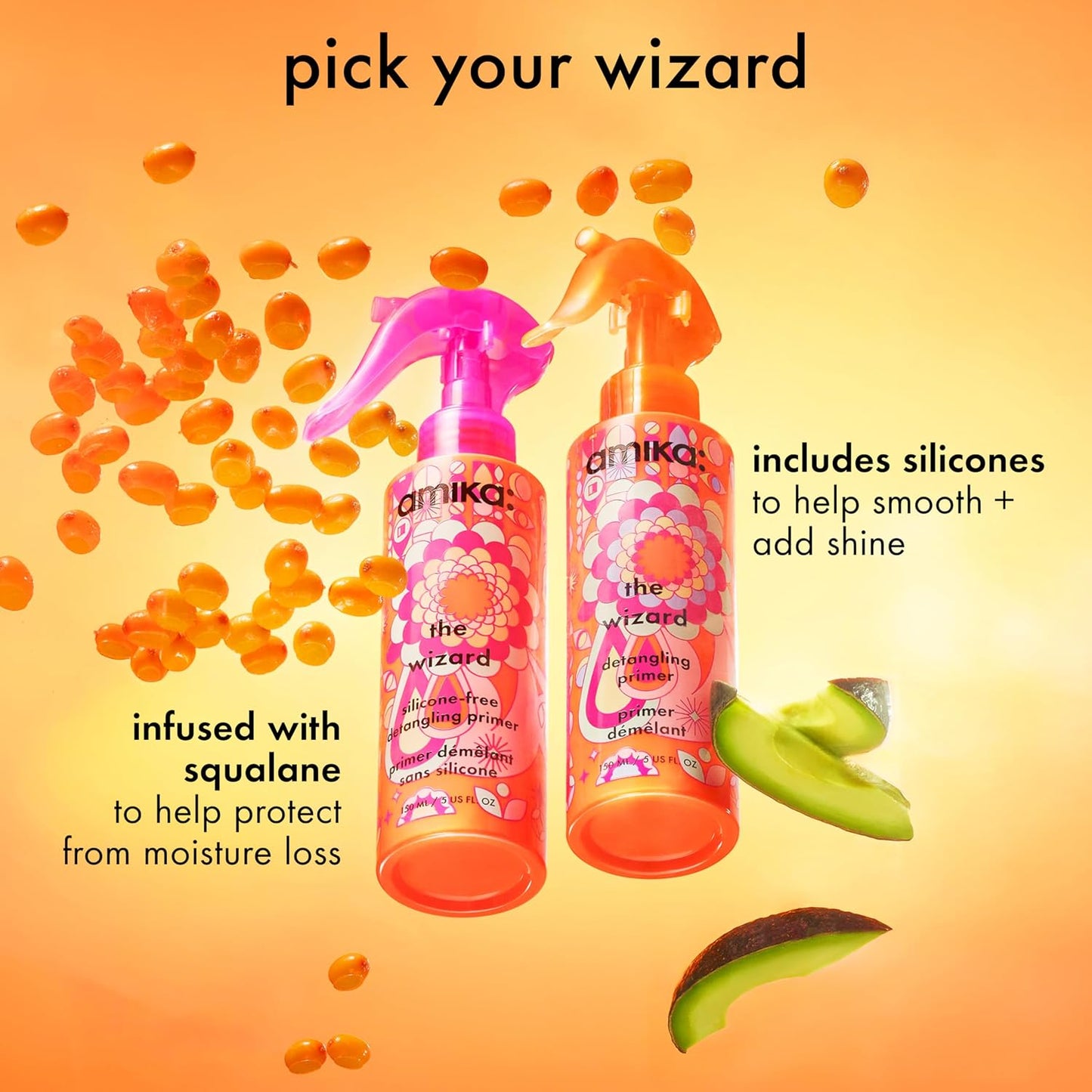Hotamika the wizard detangling primer