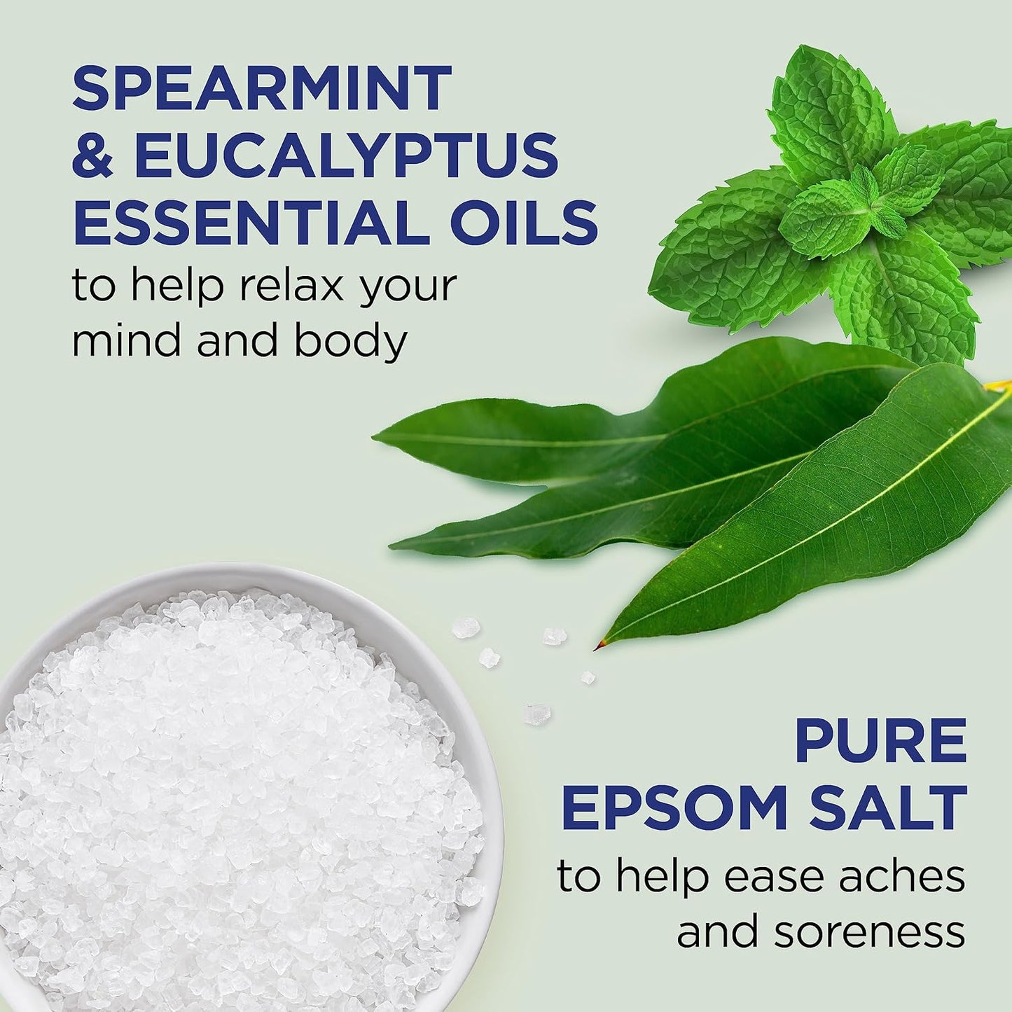 HotDr Teal's Body Wash with Pure Epsom Salt, Relax & Relief with Eucalyptus & Spearmint, 24 fl oz (Pack of 2)
