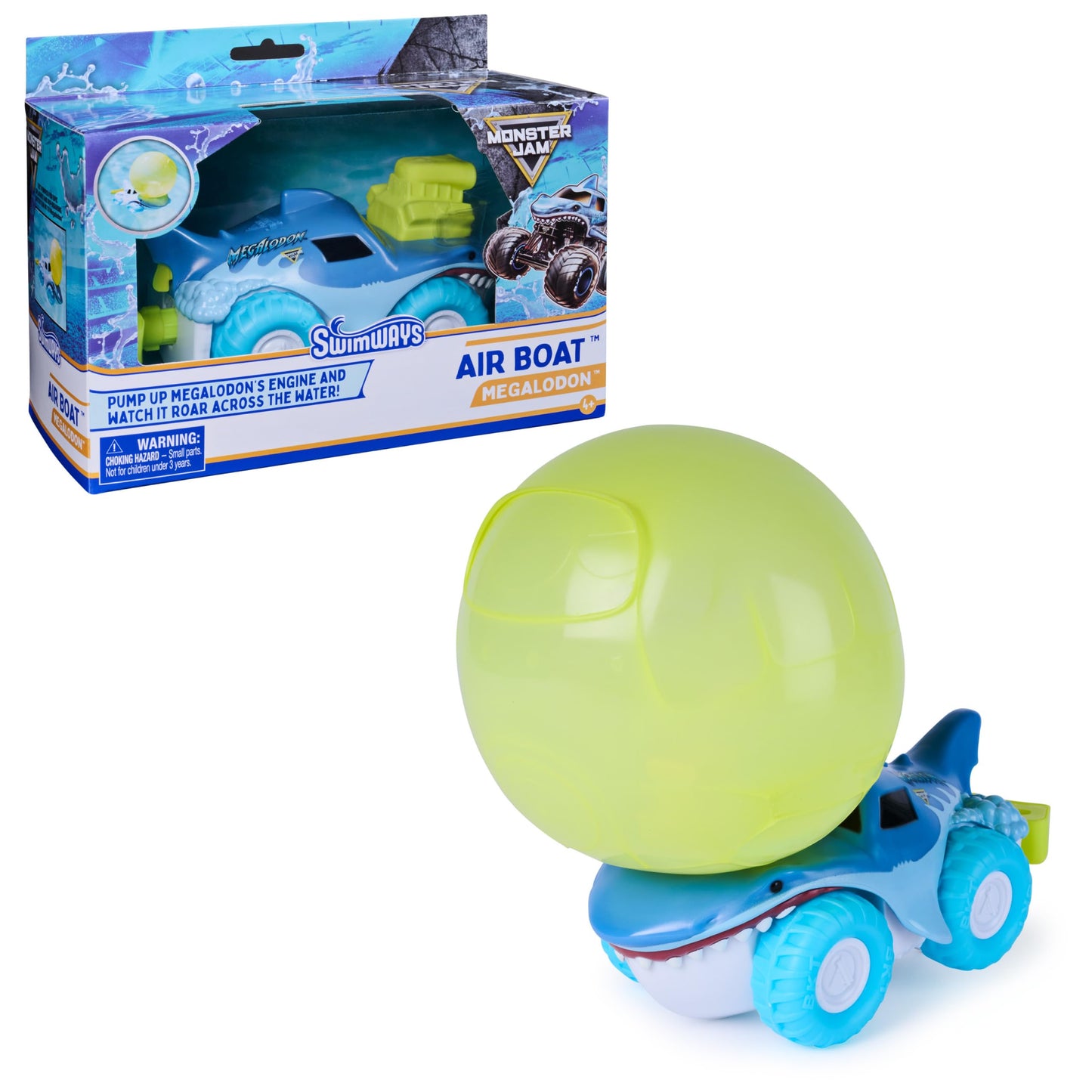 Hot SwimWays Marvel Spider-Man Inflatable Water Air Boat Toy for Ages 4+