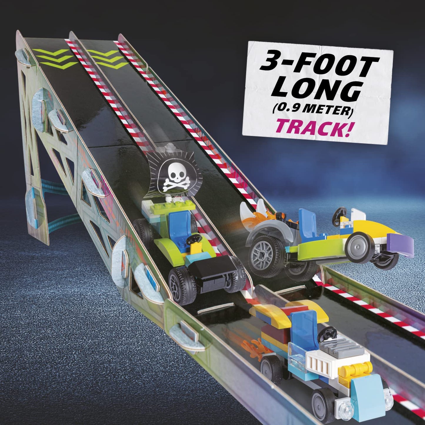 Hot KLUTZ Lego Race Cars STEM Activity Kit, Small