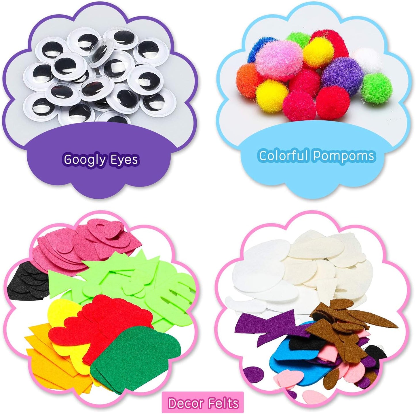 Hot WATINC Hand Puppet Making Kit, Felt Sock Puppet Toys for Kids (Animals) | 6 Styles, Make Your Own Storytelling & Role Play Crafts, Creative Group Activity, Party Favors & Gifts for Kids Ages 4-8