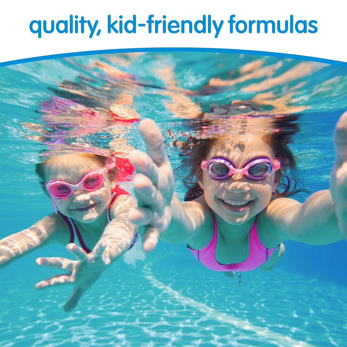 HotSoCozy Swim Leave In Conditioner Spray & Treatment for Kids Hair (8 Fl Oz) Protects & Repairs Pool, Sun & Salt Damaged Hair, Gentle Formula with Activated Charcoal, Vitamin B5 & Sunflower Seed Extract