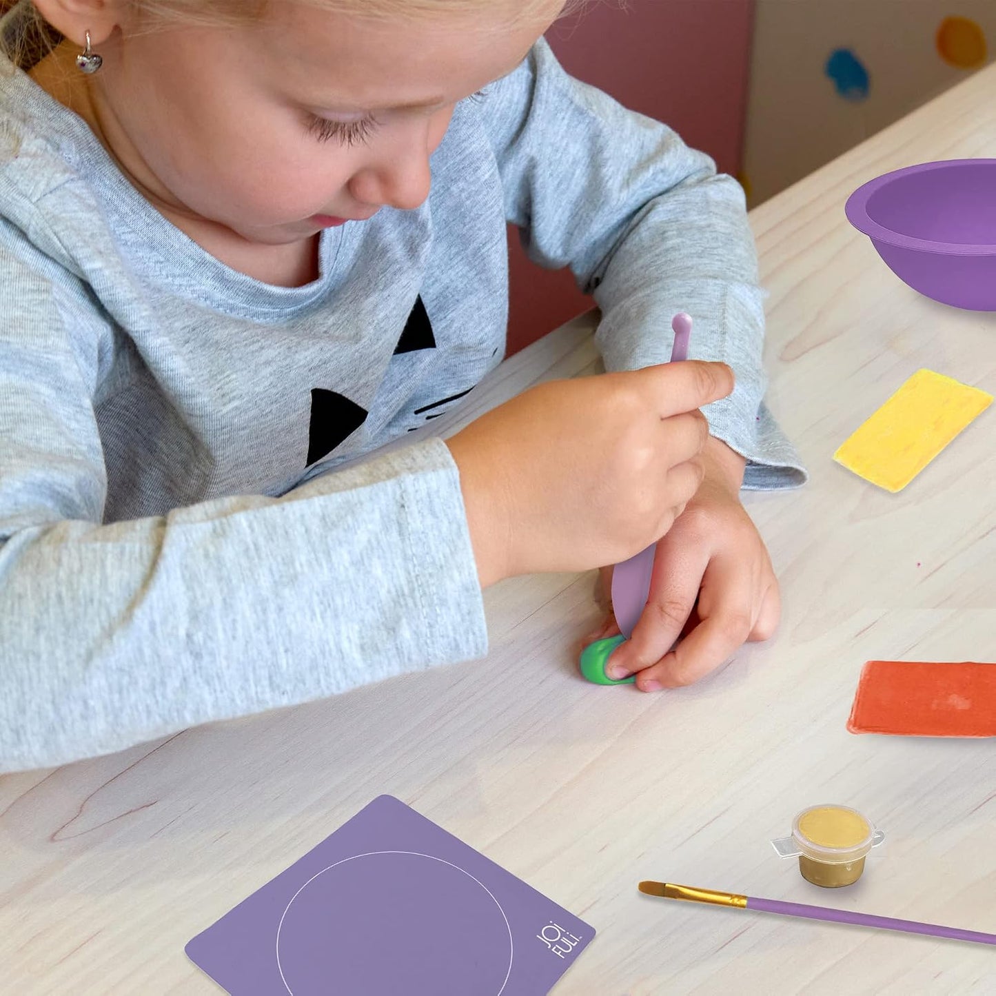 HotJOiFULi Make Your Own Clay Jewelry Bowls Arts and Crafts Kit for Girls Kids Ages 8 9 10 11 12 Years Old