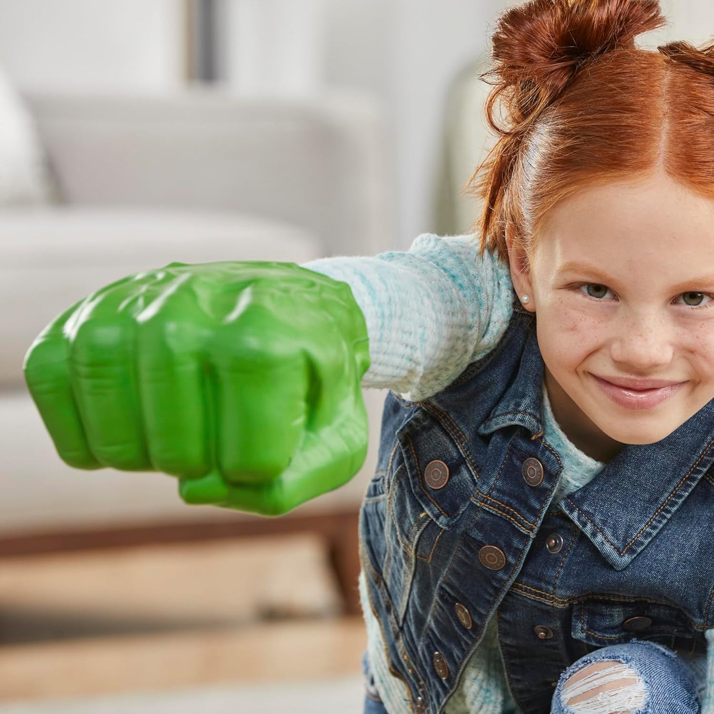 Hot Marvel Hulk Gamma Smash Fists, Soft Foam Role Play Toy, Avengers Super Hero Toys for Kids Ages 5 and Up