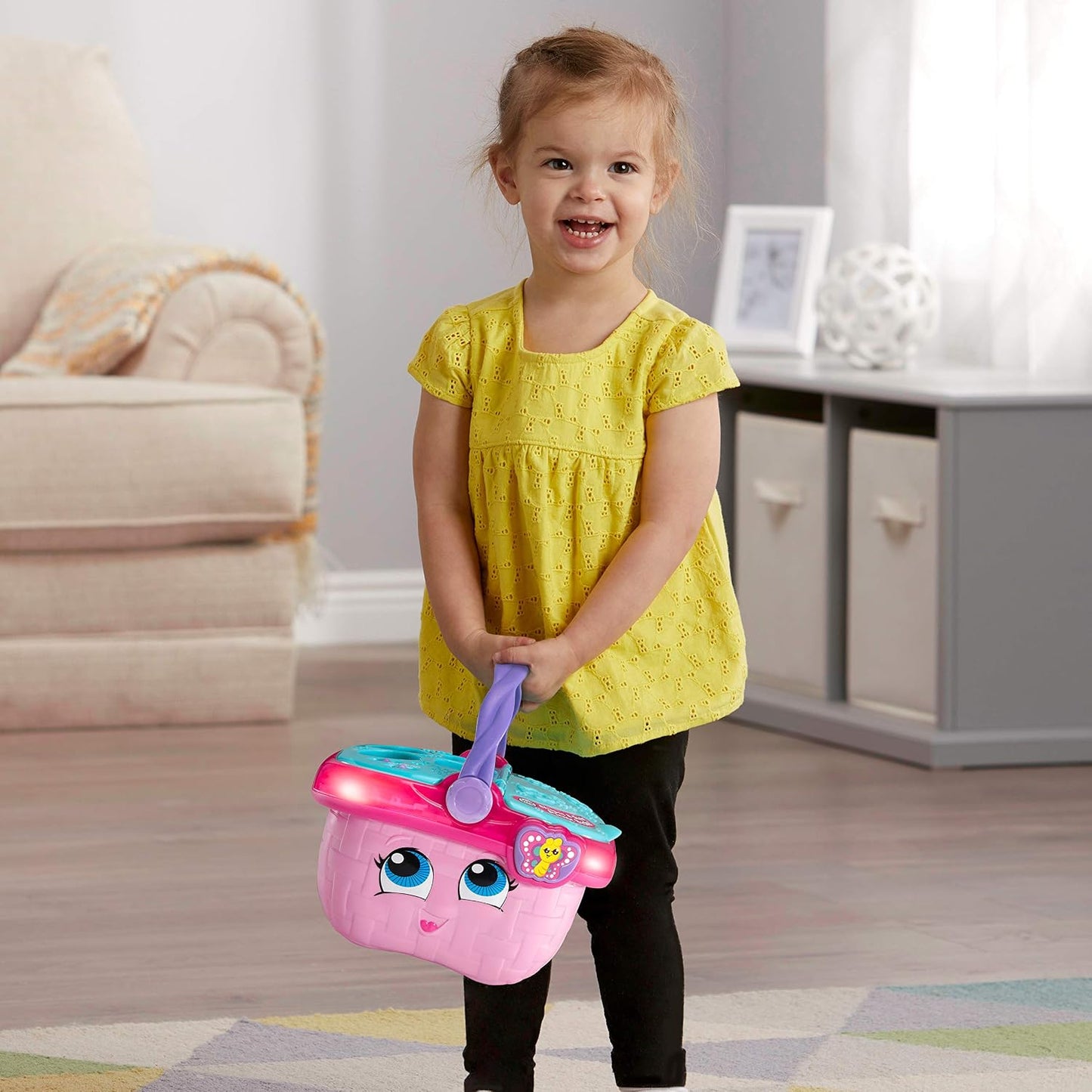 HotLeapFrog Shapes and Sharing Picnic Basket, Pink