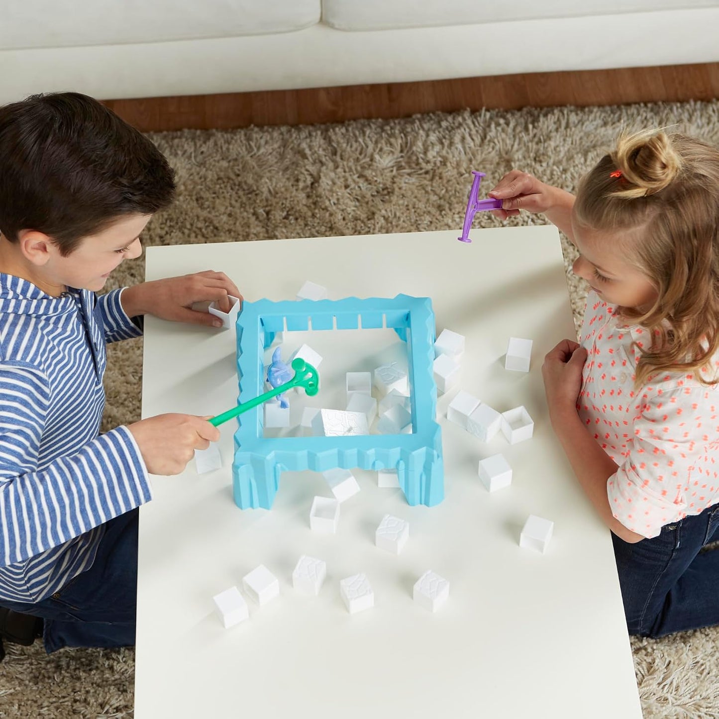 HotHasbro® Don’t Break The Ice Game, Classic Version for Ages 3+ Years, 2-4 Players