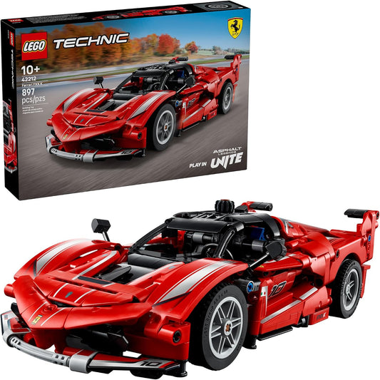 Hot LEGO Technic Ferrari FXX K Toy Car - Building Toy for Girls & Boys, Ages 10+ - Cool Birthday Gift for Kids - Race Car Model for Play & Display - 42212