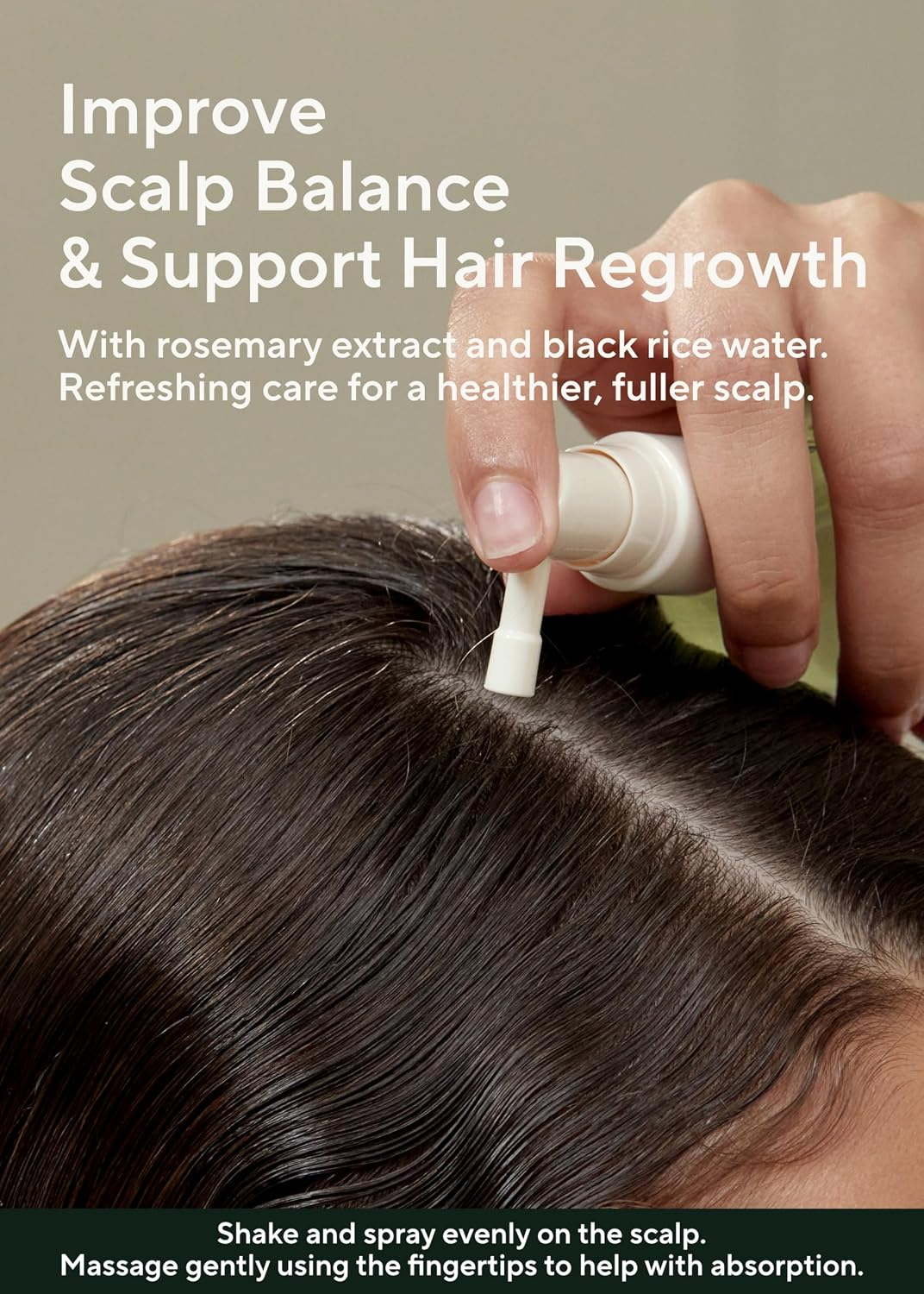 HotAROMATICA Root Enhancer Rosemary Water for Hair Growth spray | Rosemary hair oil & caffeine & biotin, Korean hair care for hair thinning & loss, free from silicone, paraben and sulfate