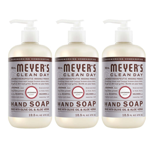 HotMRS. MEYER'S CLEAN DAY Hand Soap, Lavender Scent, 12.5 Fl Oz Bottle - 3 Pack