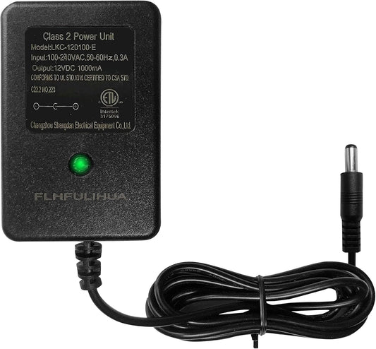 HotFLHFULIHUA 12 Volt Battery Charger for Kids Ride on Toys - Universal Charger for Best Choice Products Wrangler SUV，Kid Trax Dynacraft ，Kidzone Bumper, ETL Listed