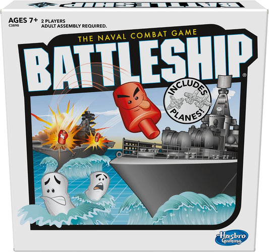 HotHasbro Gaming Battleship with Planes Strategy Board Game for Ages 7 and Up (Amazon Exclusive)