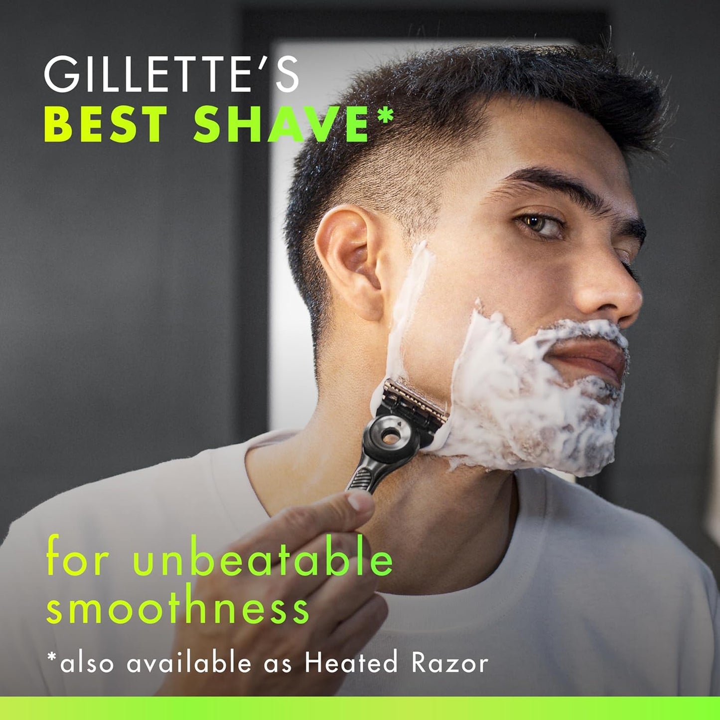 HotGillette Labs Shaving Razor Blade Refills for Men, 12 Count