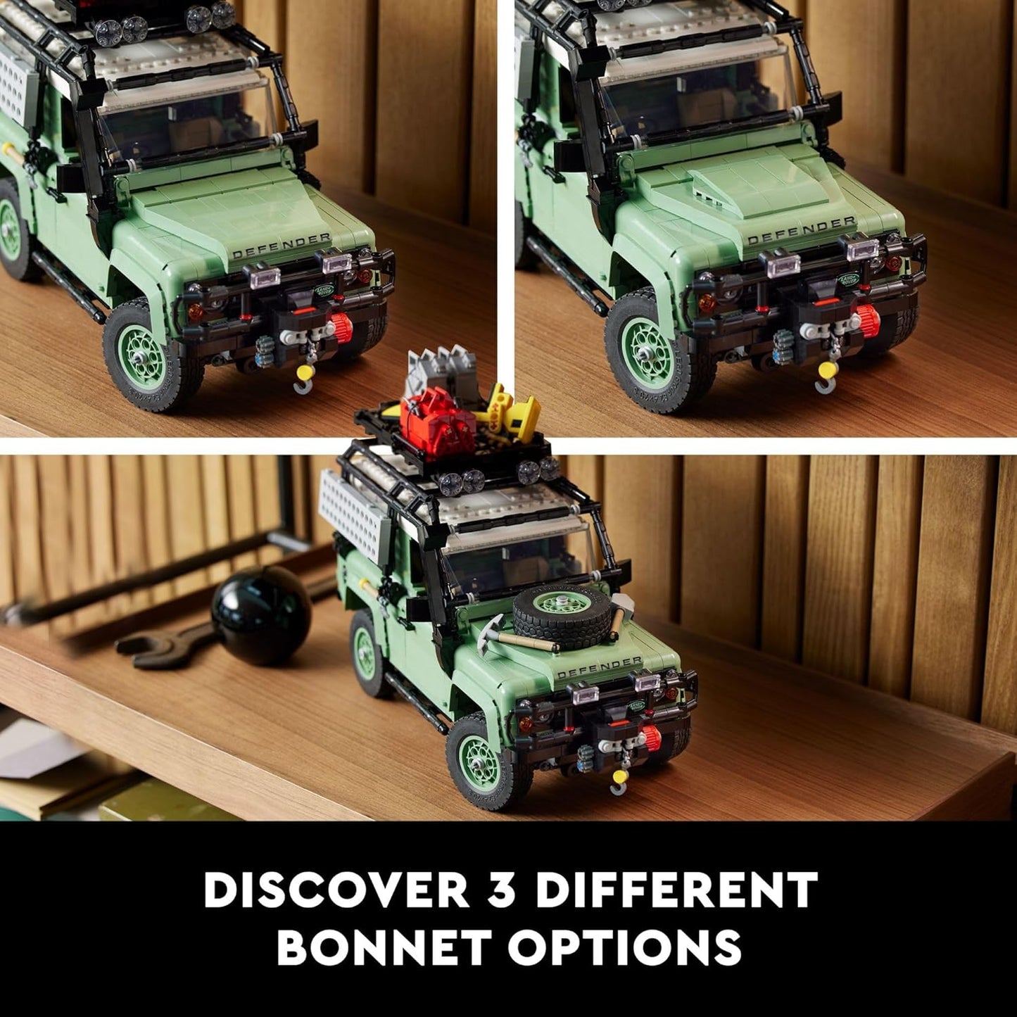 HotLEGO Icons Land Rover Classic Defender 90 - Building Set for Adults, Ages 18+ - Model Car Kit for Home Office, Desk Decor W/Realistic Details - Gift for Men & Women - 10317