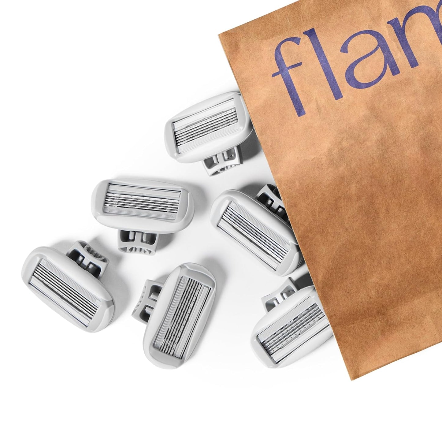 HotFlamingo Women's Original Razor Blade Refill Cartridges for Women - 10 Count - 5-Blade Shaving Razors for Women