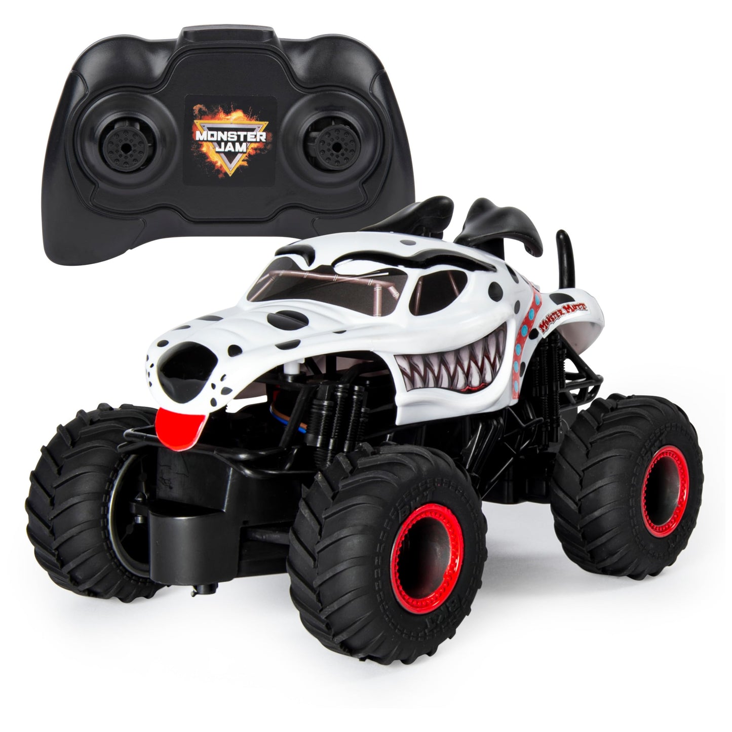 HotMonster Jam Official Grave Digger Remote Control Monster Truck, 1:24 Scale, 2.4 GHz, for Ages 4 and Up