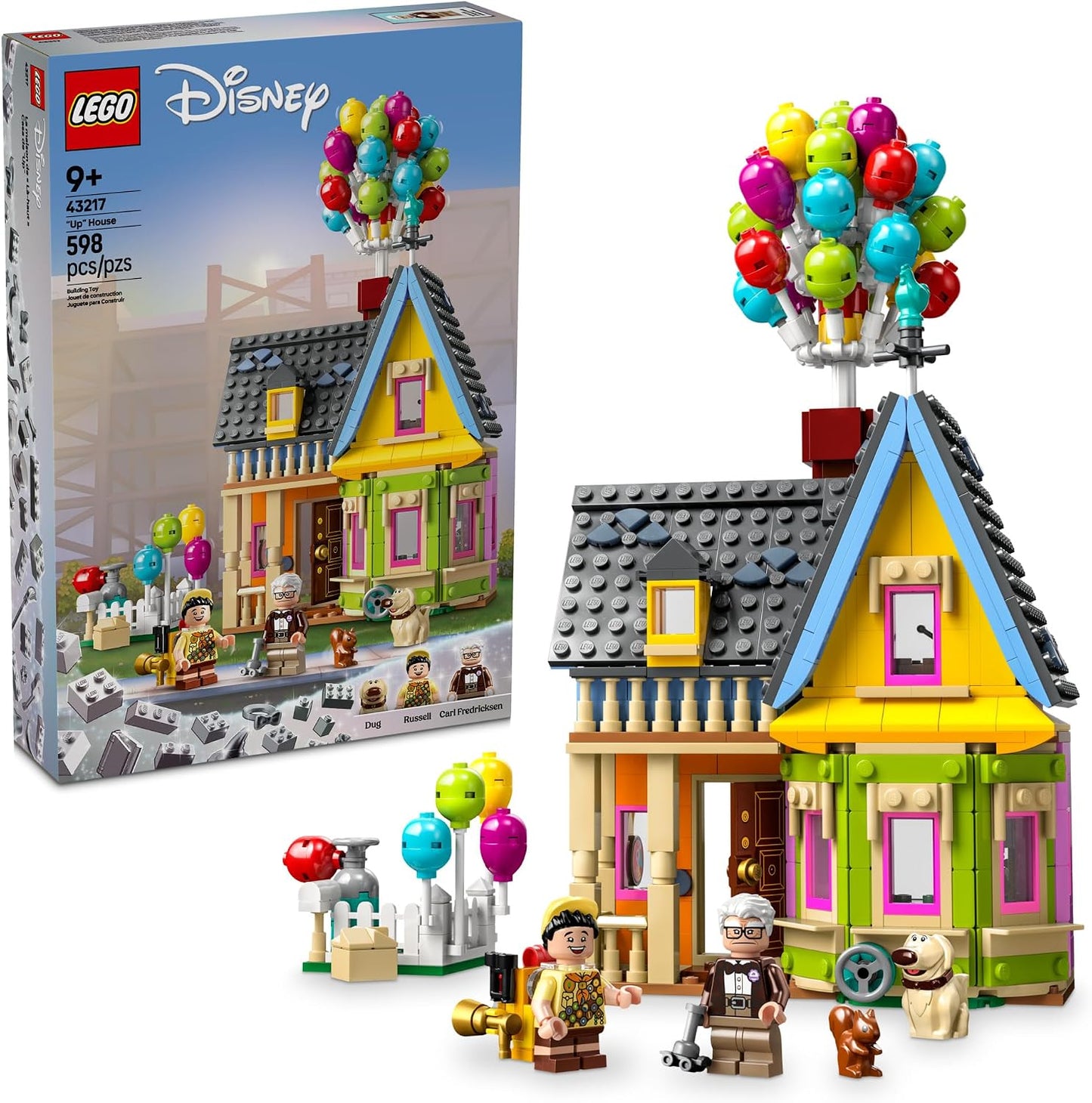 HotLEGO Disney and Pixar ‘Up’ House, Classic Disney Celebration Building Toy Set for Kids and Movie Fans Ages 9 and Up, A Fun Gift for Fans and Anyone Who Loves Creative Play, 43217
