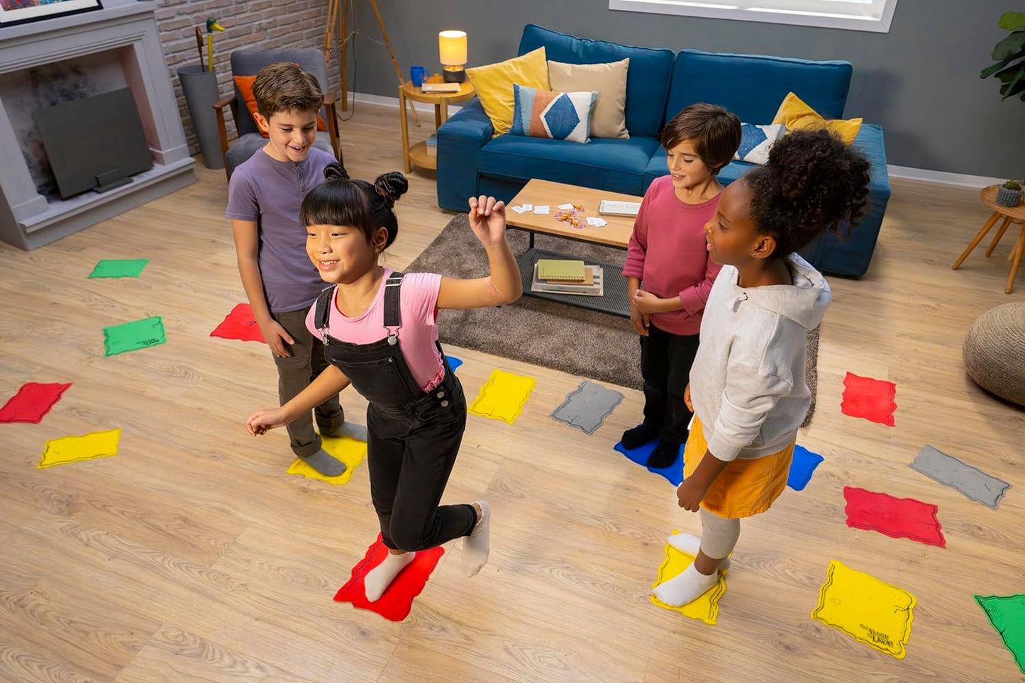 Hot Goliath The Original The Floor is Lava! Game by Endless Games - Interactive Game For Kids And Adults - Promotes Physical Activity - Indoor And Outdoor Safe - Classic Edition