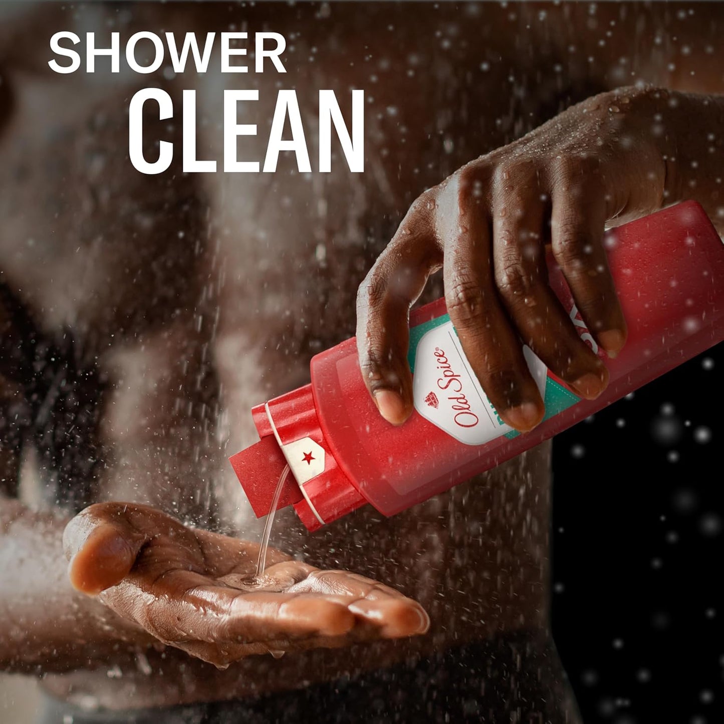 HotOld Spice Refreshing Body Wash for Men, High Endurance, 3X Defense, 24/7 Shower Fresh with Long Lasting Scent, Pure Sport Scent, 24 oz (Pack of 2)