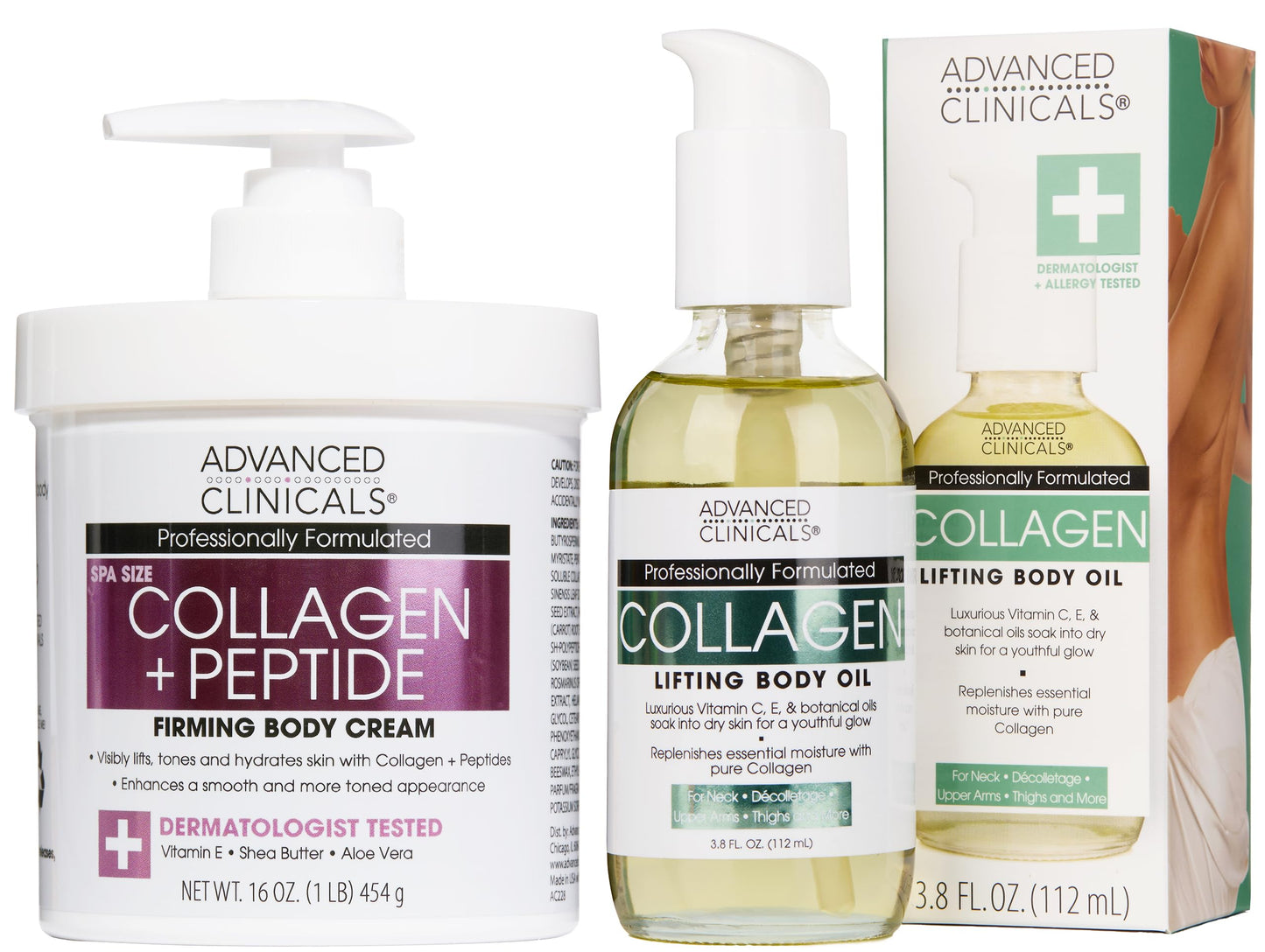 HotAdvanced Clinicals Retinol Body Lotion & Face Moisturizer | Visible Anti Aging Skin Care Retinol Body Cream For Women & Men Targets Look Of Fine Lines, Wrinkles, & Crepe Looking Dry Skin, 16 Ounce