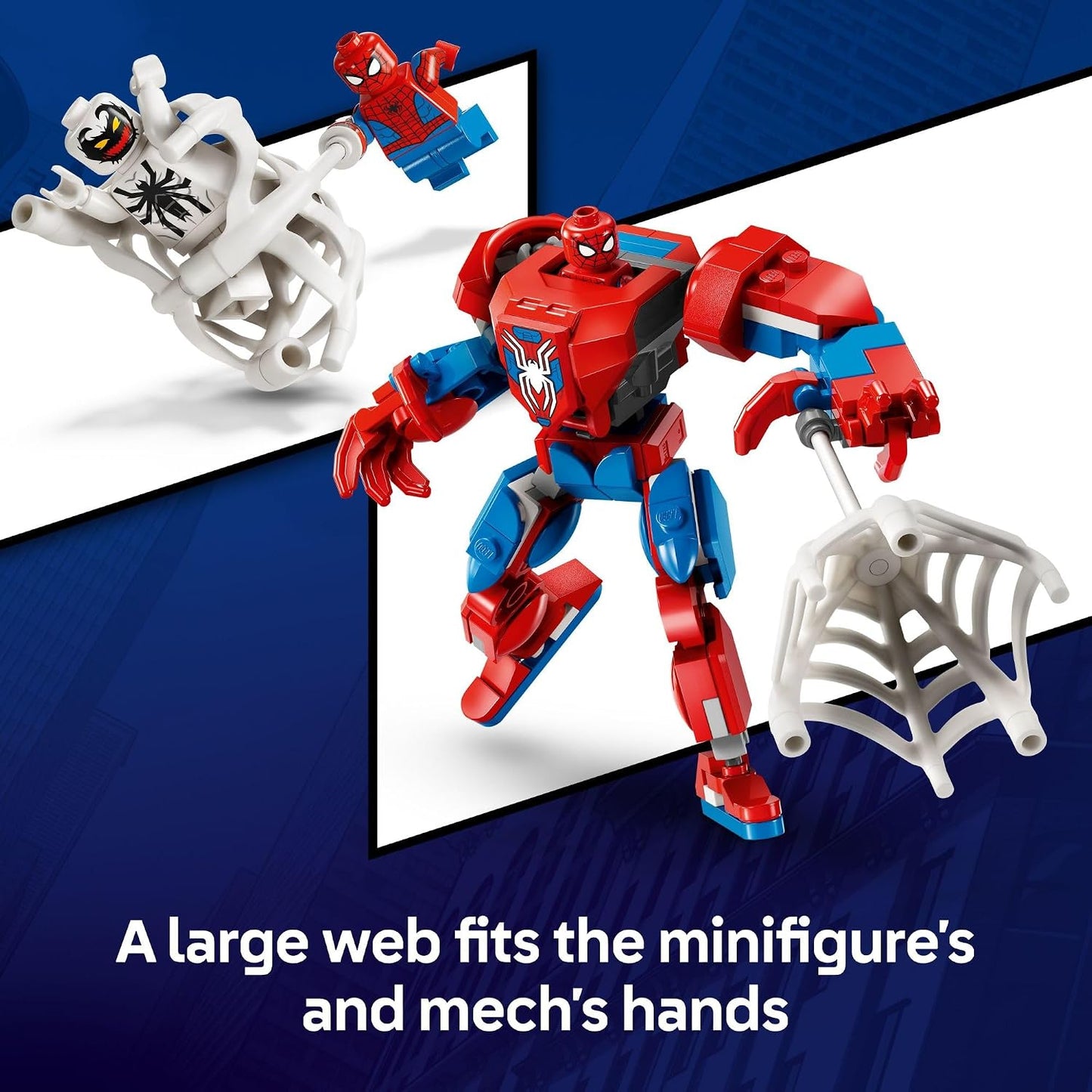 Hot LEGO Marvel Spider-Man Mech vs. Anti-Venom Building Toy Set - Spider-Man Toy for Kids, Boys and Girls, Ages 6+ - Buildable Action Figure - Superhero Gift for Birthday - 76308