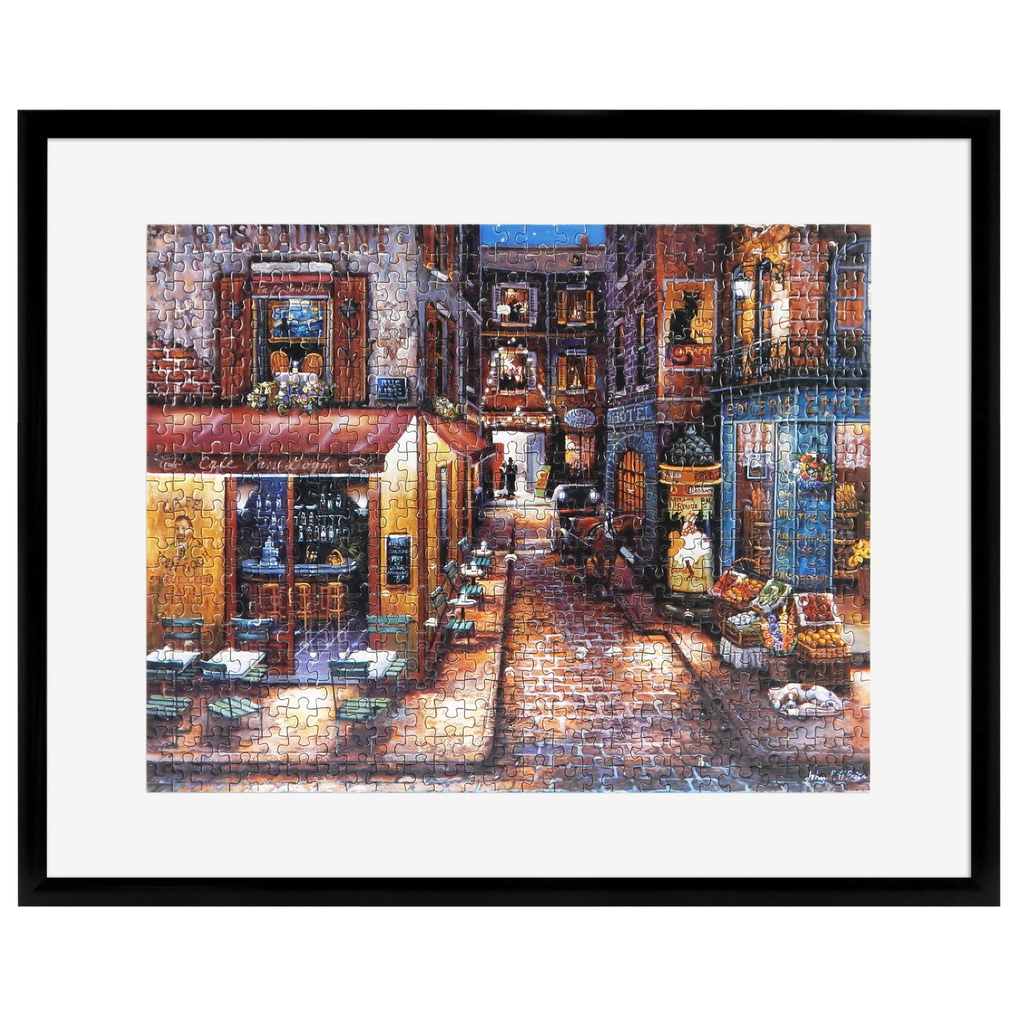 Hot MCS 20x27 Puzzle Frame for Finished Puzzles, Black Vertical & Horizontal Wall-Mounted Large Picture Display for Preservation (1-Pack)