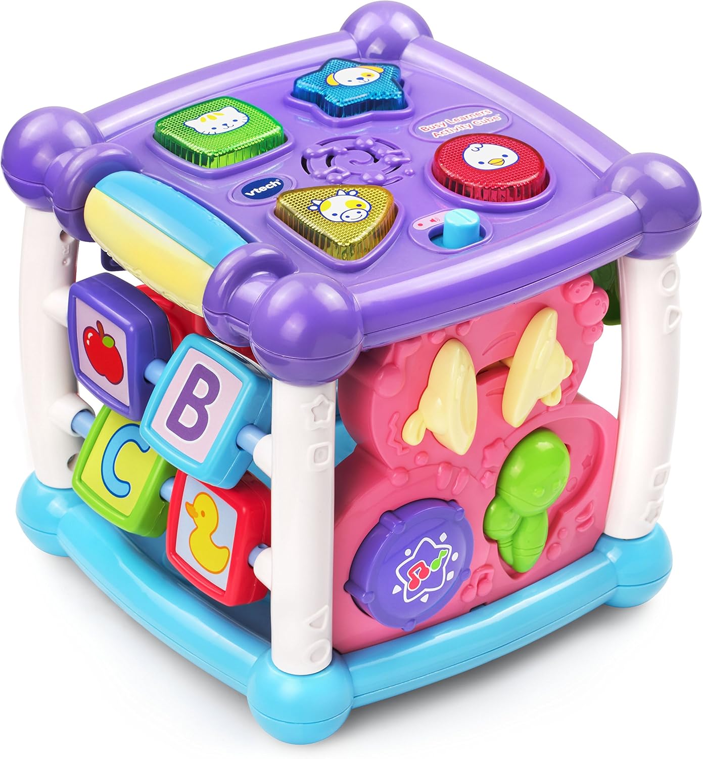 HotVTech Busy Learners Activity Cube, Purple