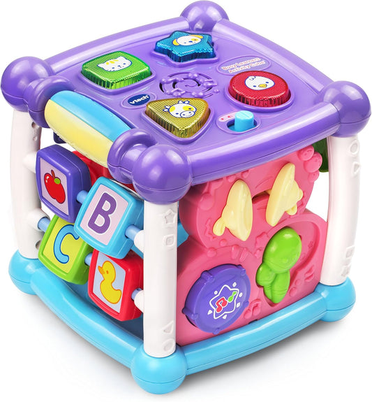 HotVTech Busy Learners Activity Cube, Purple