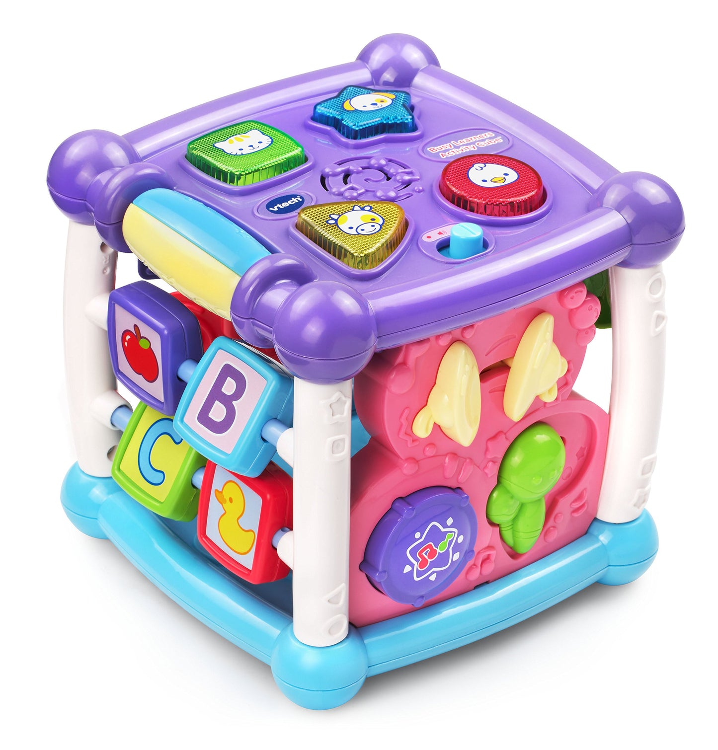 HotVTech Busy Learners Activity Cube, Purple