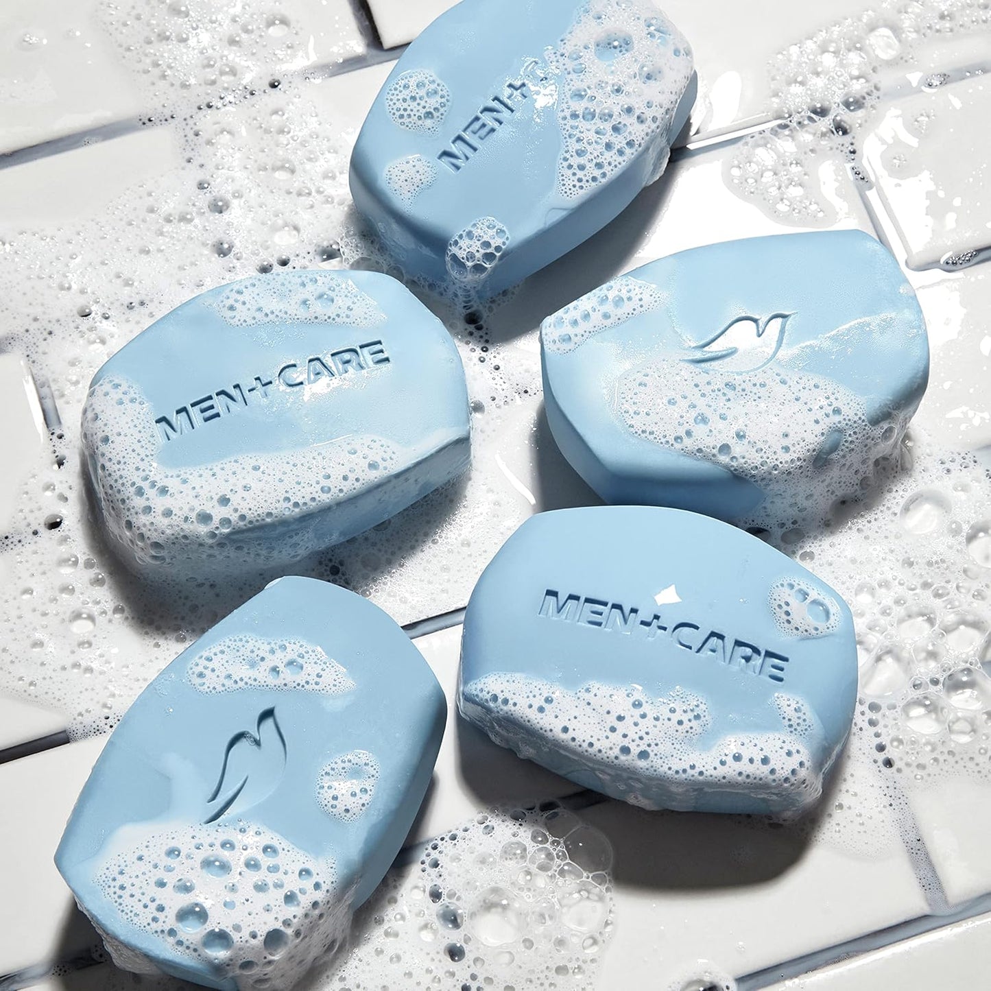 HotDOVE MEN + CARE Body and Face Bar To Clean and Hydrate Skin Body and Facial Cleanser More Moisturizing Than Bar Soap 3.75 oz 8 Bars