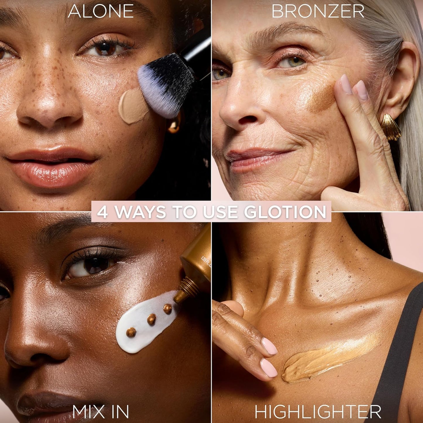 HotL'Oreal Paris Makeup True Match Lumi Glotion, Natural Glow Enhancer, Illuminator Highlighter, Bronzing Drops For a Sun-Kissed Glow For Face and Body, 902 Light, 1.35 fl oz