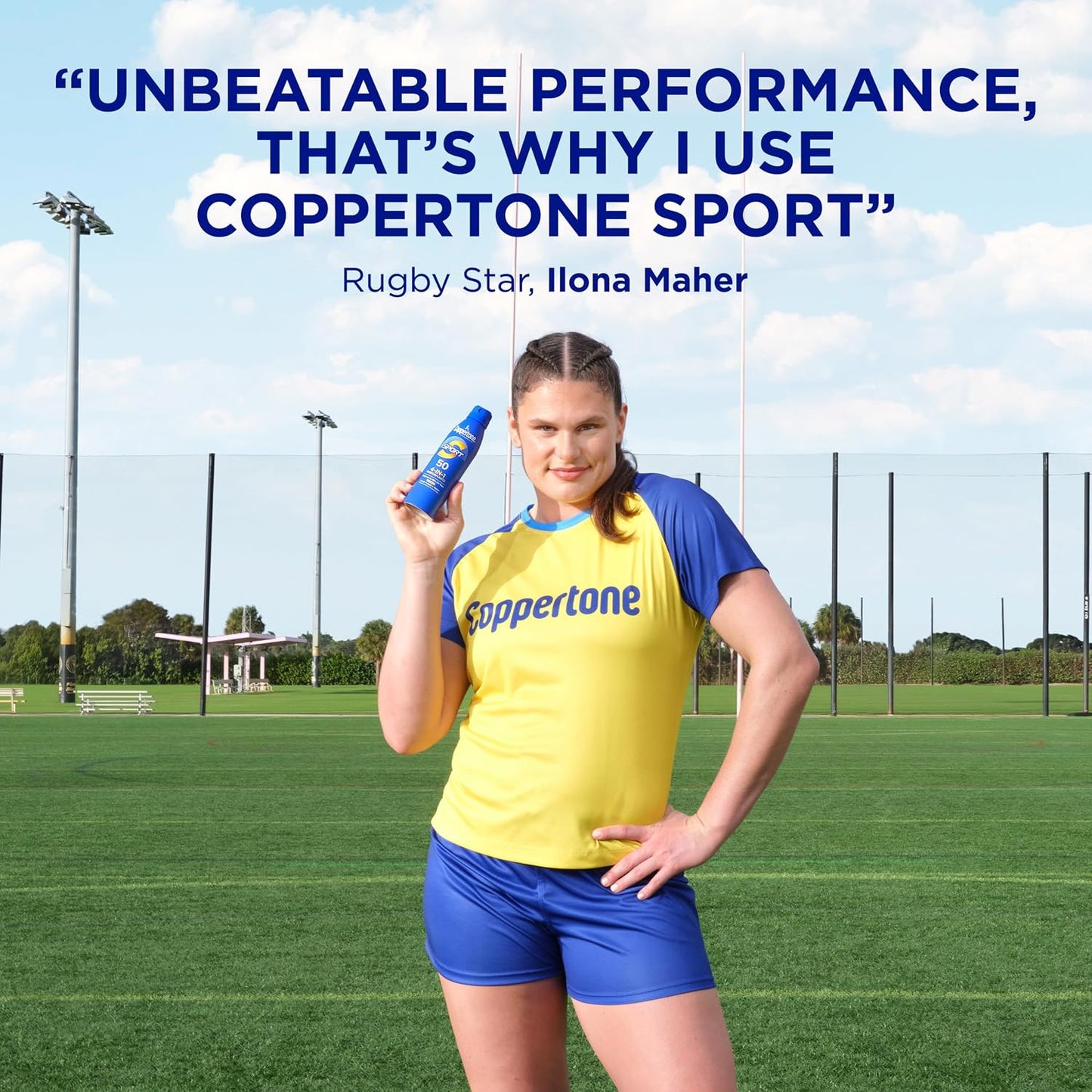 HotCoppertone Sport Sunscreen Spray SPF 50, Water Resistant Broad Spectrum UVA/UVB Spray Sunscreen, 5.5 Oz, Pack of 2, Continuous Sprayer