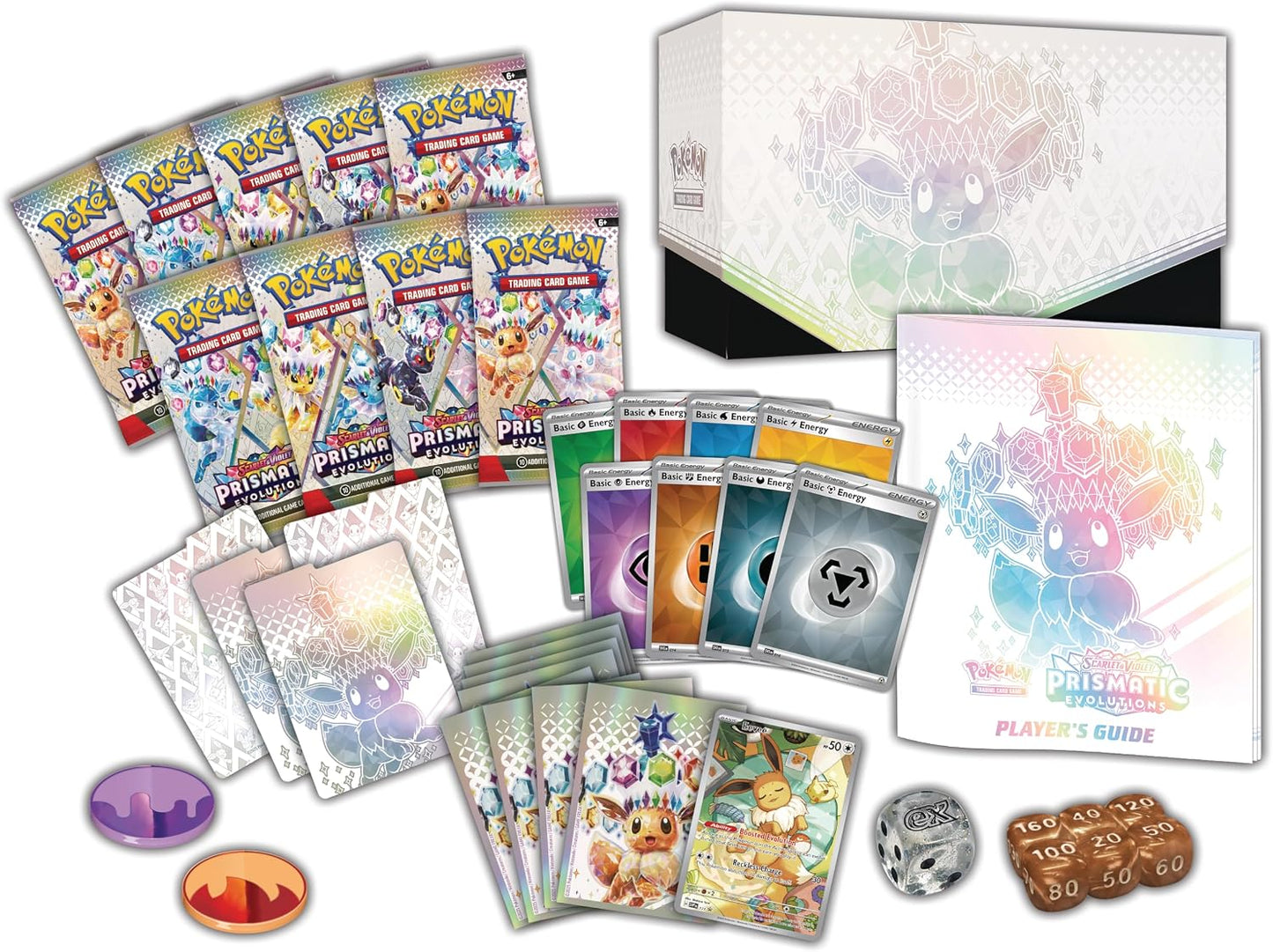 Hot Pokemon TCG: Scarlet & Violet—Prismatic Evolutions Elite Trainer Box