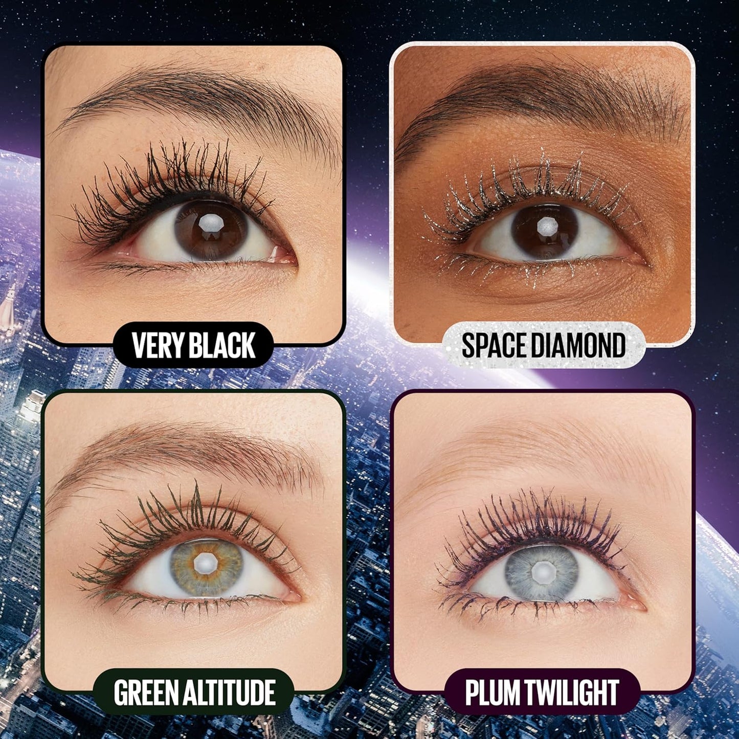 HotMaybelline Lash Sensational Sky High Washable Mascara Makeup, Volumizing, Lengthening, Defining, Curling, Multiplying, Buildable Formula, Cosmic Black, 1 Count