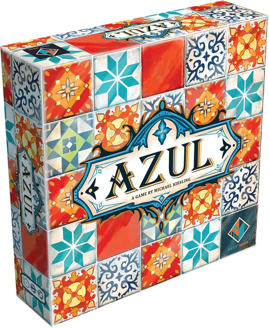 HotAsmodee Azul Board Game - Mosaic Pattern Placement & Beautiful Art Adult Board Games, Award-Winning Strategy for Adults & Families, Family Fun for Adults, 2-4 Players Ages 8+, 30-45 Minute Playtime