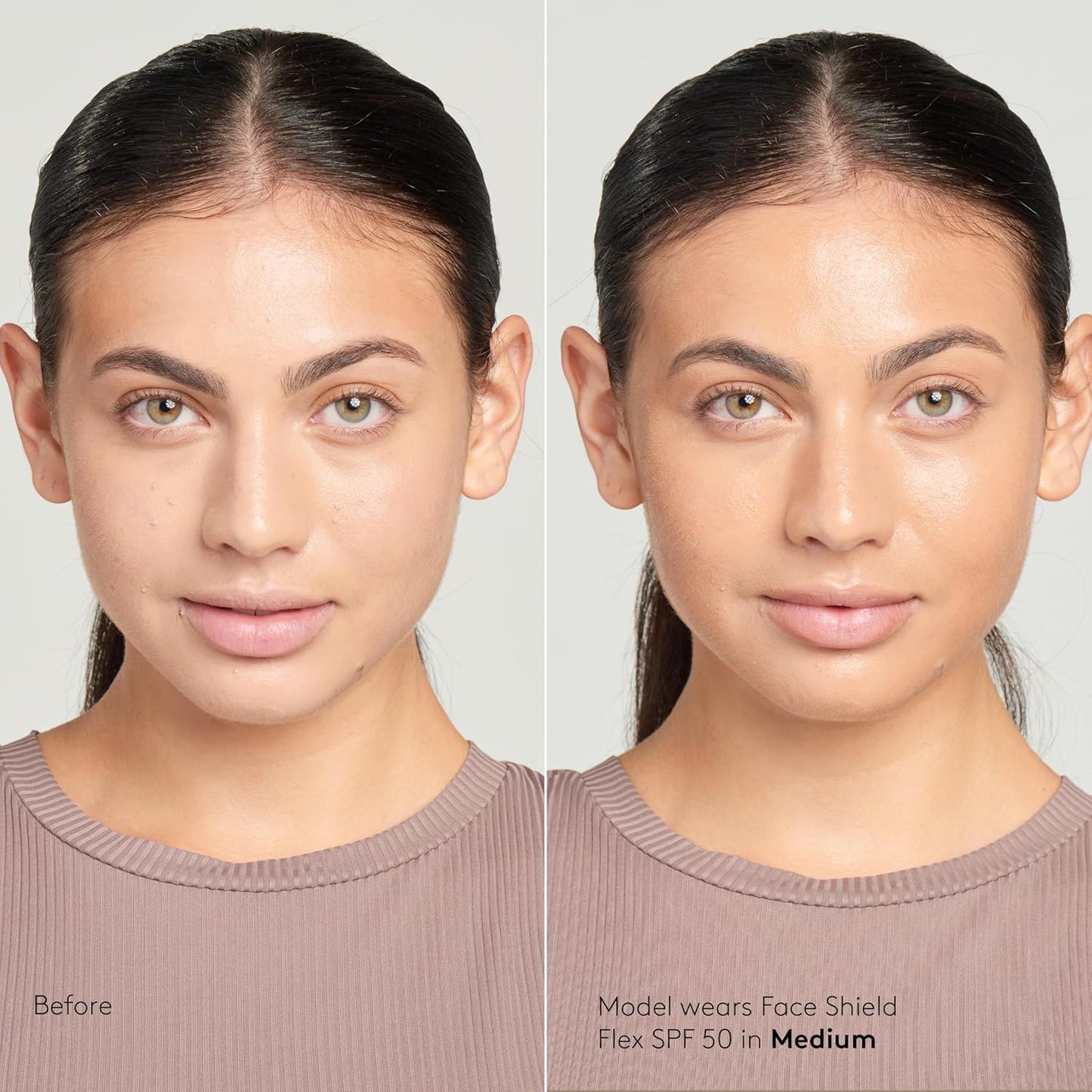 HotColorescience FLEX Tinted Mineral Sunscreen SPF, Tone-Adapting Buildable Coverage with Zinc Oxide