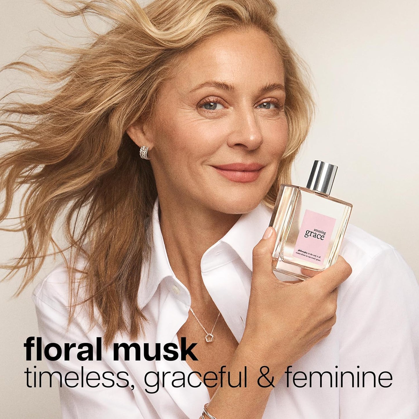 Hot philosophy amazing grace eau de toilette - clean & floral women's perfume - with notes of bergamot, muguet & musk - long lasting fragrance