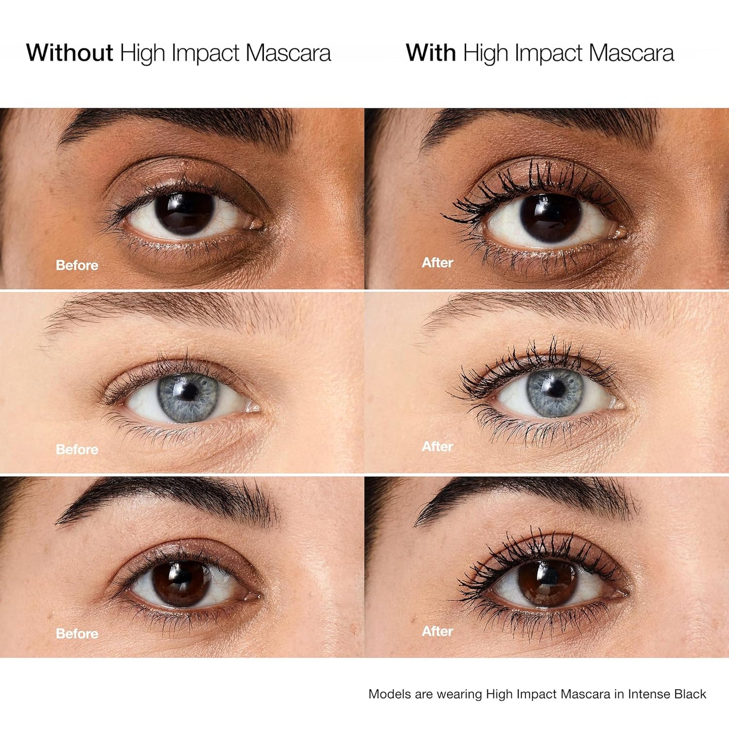HotClinique High Impact Mascara Volume and Length | Safe For Sensitive Eyes | Ophthalmologist Tested