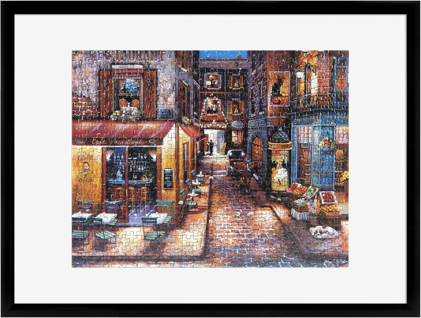 Hot MCS 20x27 Puzzle Frame for Finished Puzzles, Black Vertical & Horizontal Wall-Mounted Large Picture Display for Preservation (1-Pack)