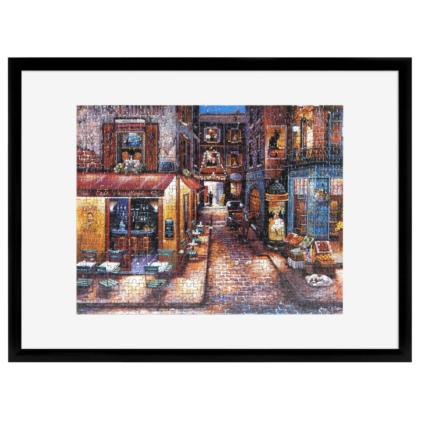 Hot MCS 20x27 Puzzle Frame for Finished Puzzles, Black Vertical & Horizontal Wall-Mounted Large Picture Display for Preservation (1-Pack)
