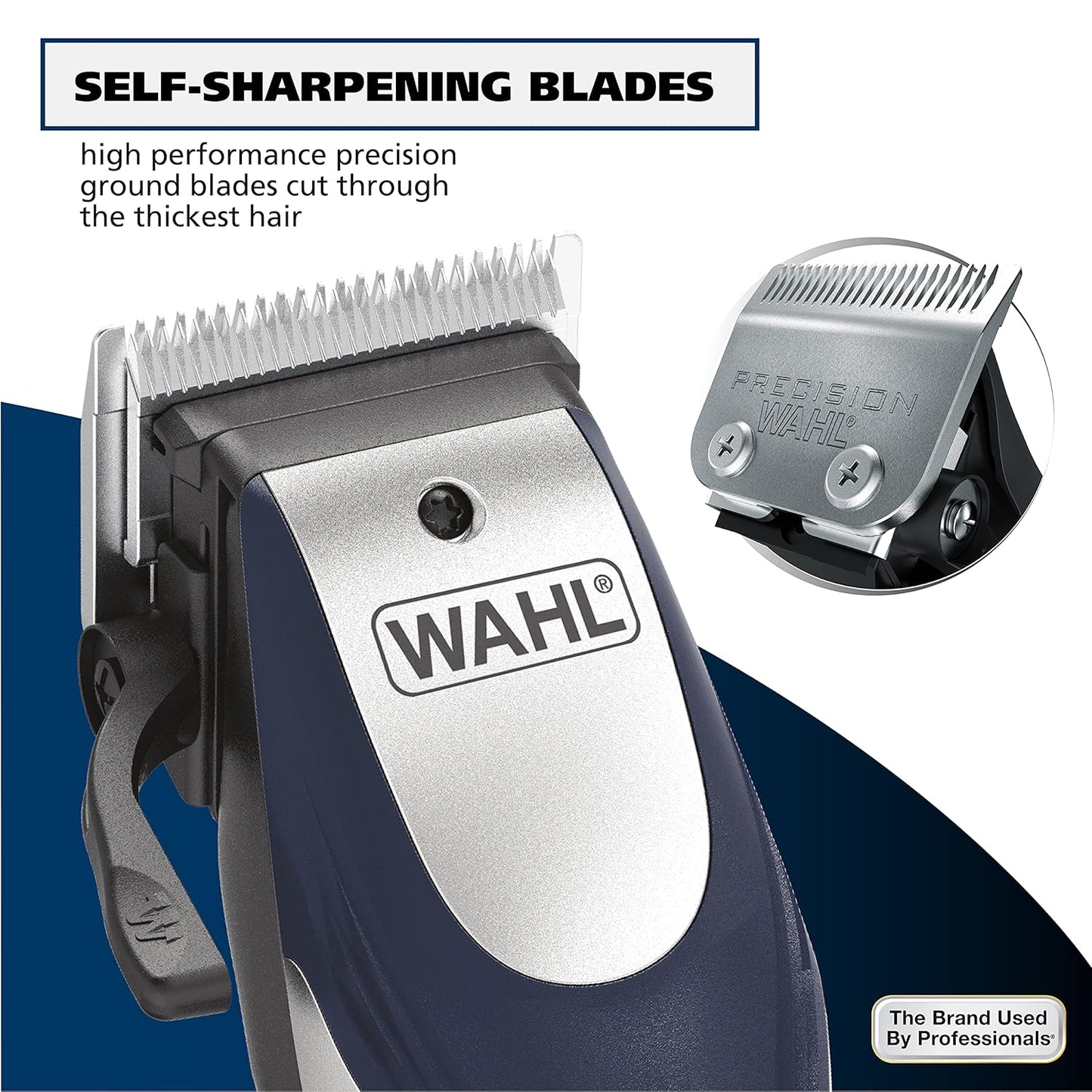 HotWahl Lithium Ion Pro Rechargeable Cordless Hair Clippers for Men, Woman, & Children with Smart Charge Technology for Convenient at Home Haircutting - Model 79470