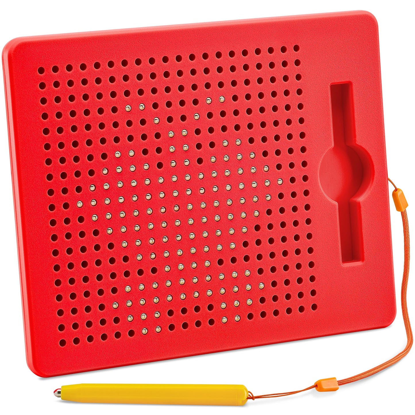 Hot AYNAT FUN Magnetic Drawing Board for Kids & Toddlers with Beads and Magnet Stylus Pen - Magnetic Tablet Toy for Airplane & Car Ride Activities for Kids