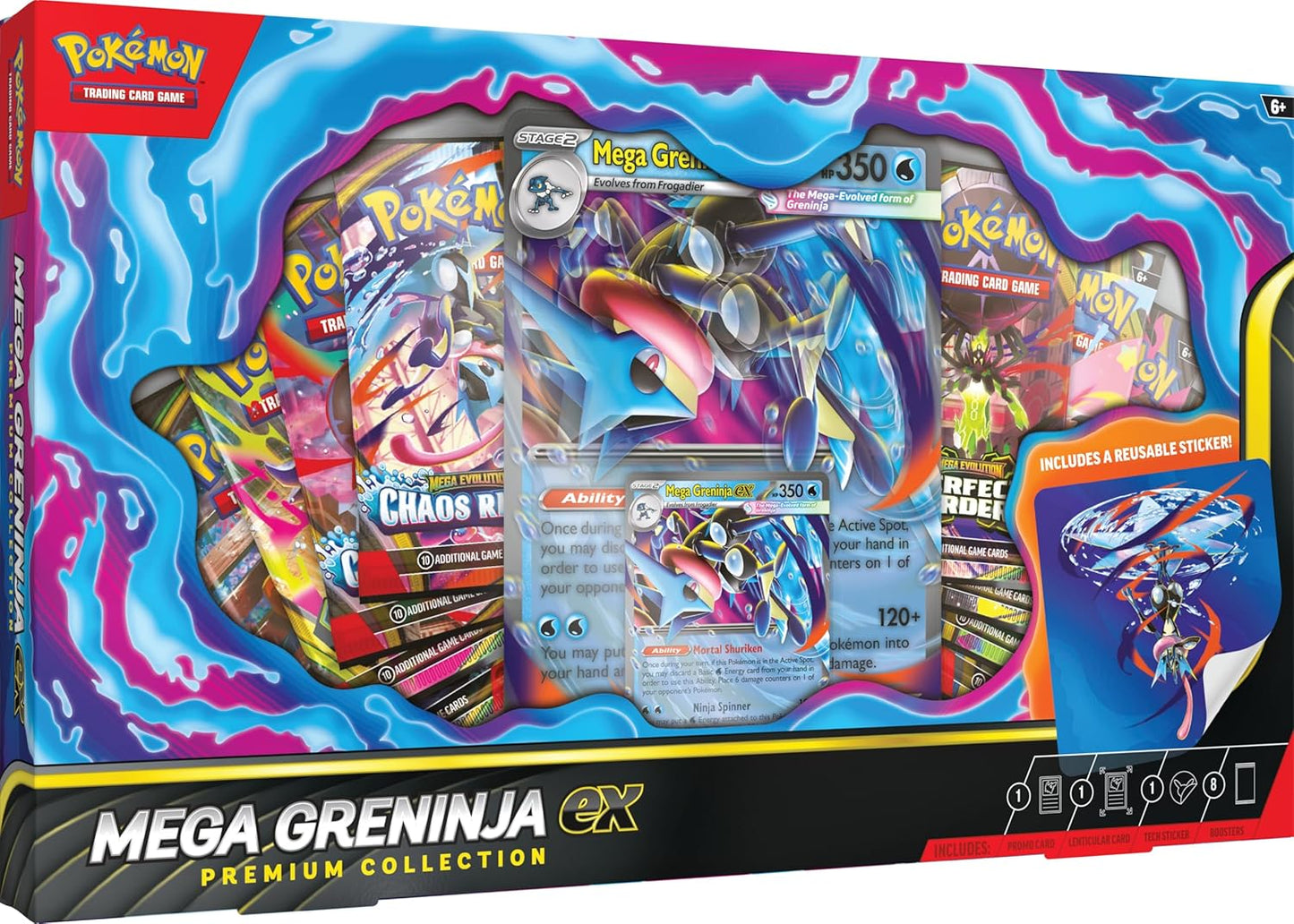 HotPokémon TCG: Mega Greninja ex Premium Collection