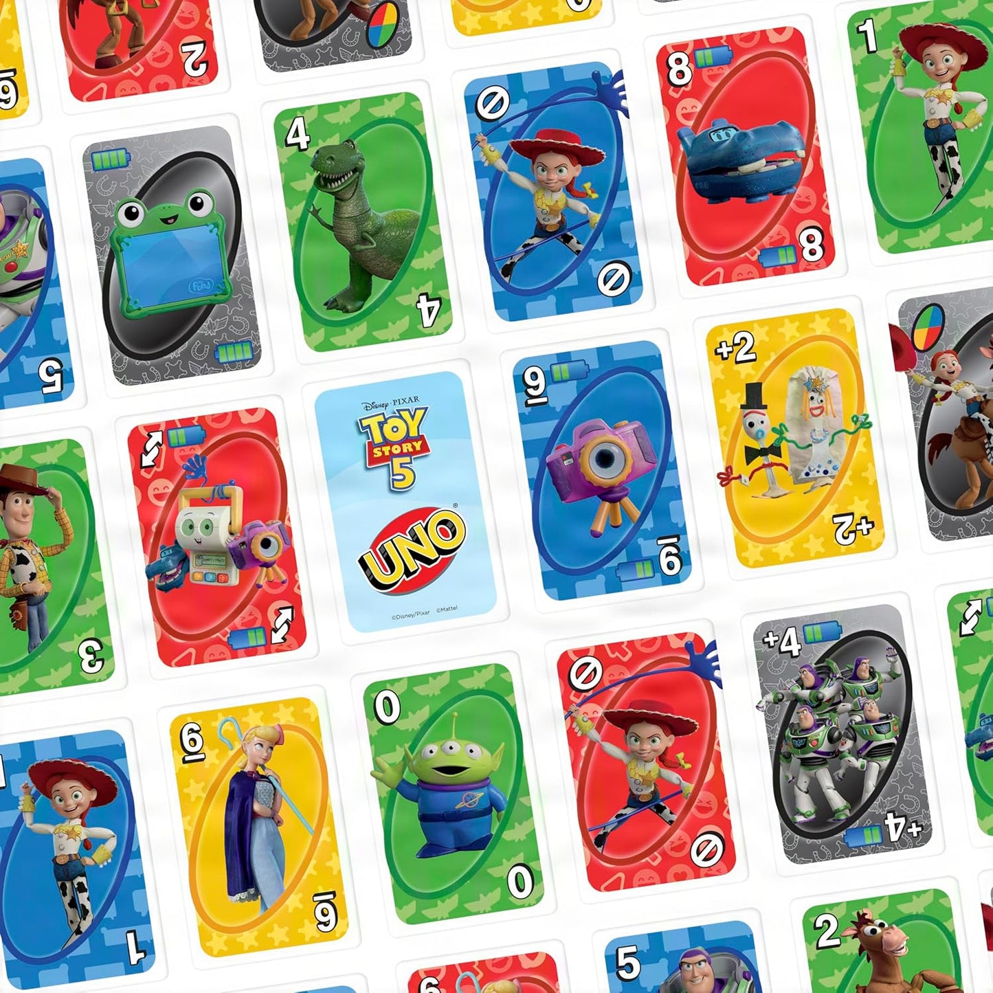Hot Mattel Games UNO Disney and Pixar Toy Story 5 Card Game | Movie-Inspired Deck with Special Movie Fule, For Kid & Family Nights, Play During Parties, Travel & Camping
