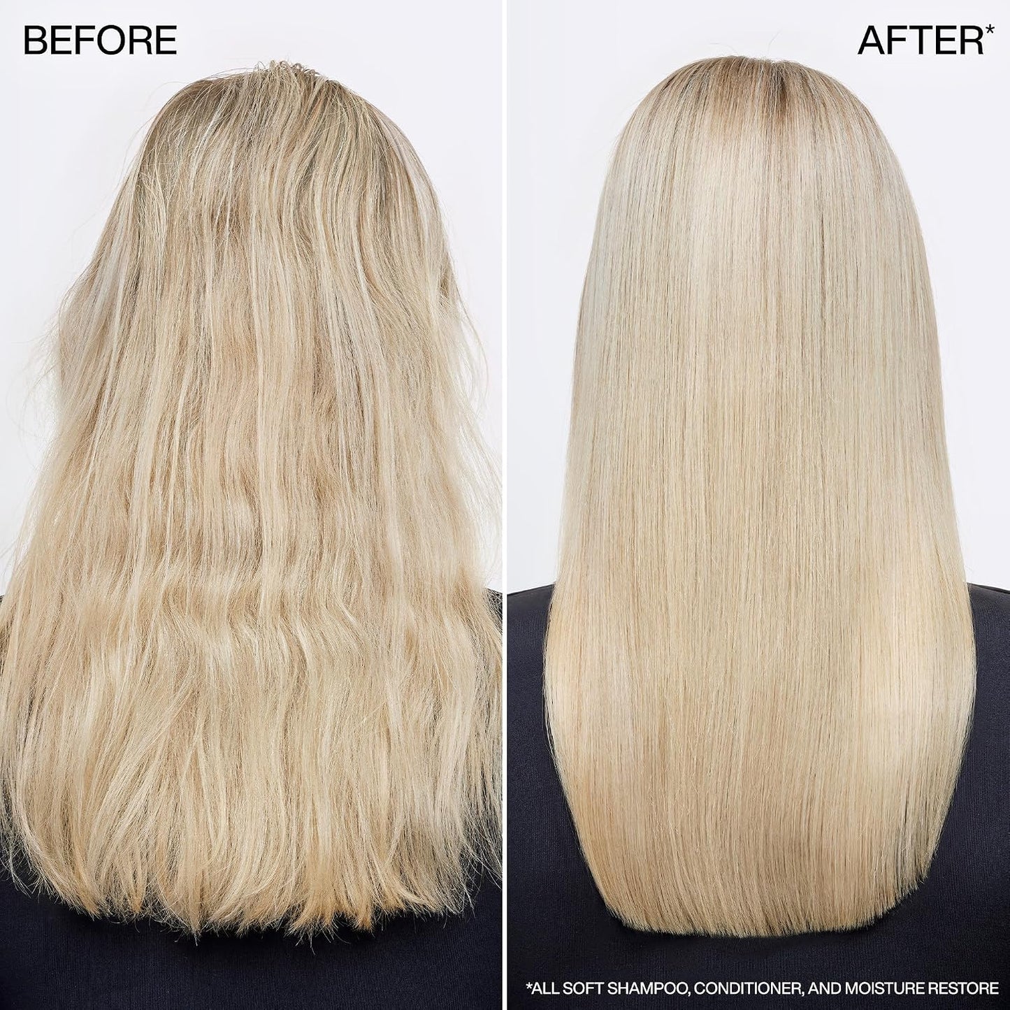 HotRedken All Soft Shampoo - Moisturizes & Hydrates Dry Hair, Softens & Adds Shine, With Argan Oil, Safe For Color-Treated Hair