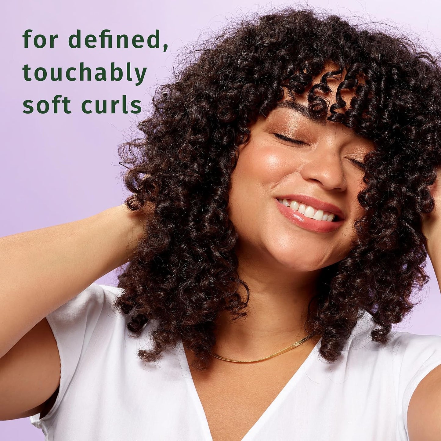HotHerbal Essences Curl Boosting Mousse, Frizz Control for Curly & Wavy Hair, Long-Lasting Hold with Berry Scent, Paraben & Dye-Free, Cruelty-Free, 6.8 Fl Oz Each, 3 Pack