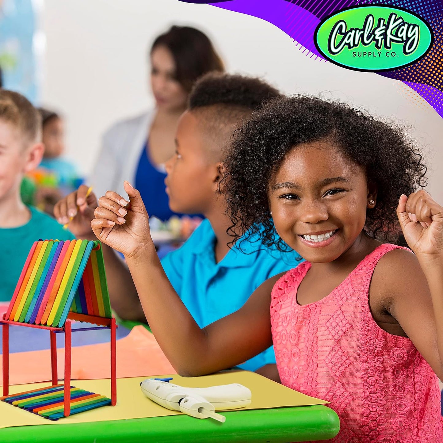 Hot Arts & Crafts Supplies Kits & Materials Set for Kids, Toddler - Carl & Kay